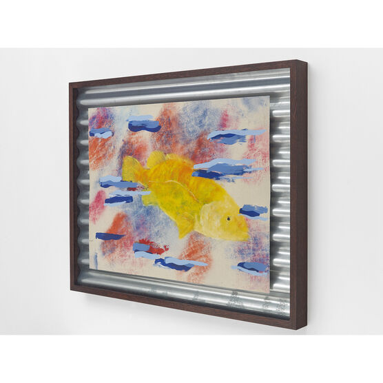 Alvaro Barrington, Fish &ndash; Down Under, 2024 framed
